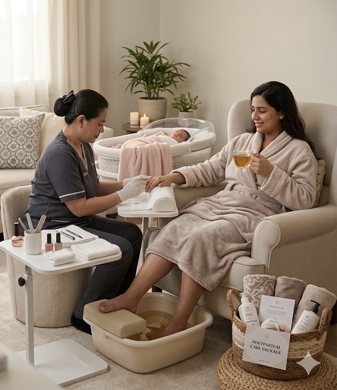 باقة النفاس Postpartum care package